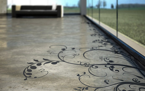 artistic-patterned-concrete-floor