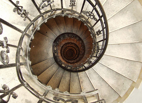 elegant-ancient-cathedral-spiral-staircase