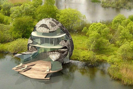 Futuristic Architecture on Expensive Futuristic Green House Design Houses With Futuristic Design