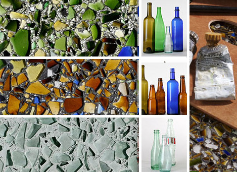 these recycled glass countertops do more than simply reuse materials 