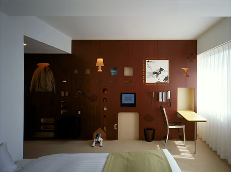 hotel room interior. art-hotel-room-interior