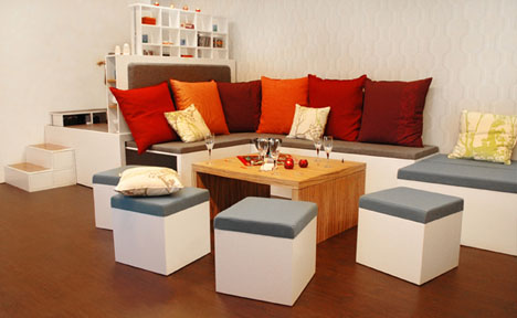 compact expanding living furnitures Furnitures