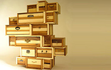 recycled-multicolored-wood-drawer-chest recycled-multicolored-wood-drawer-chest
