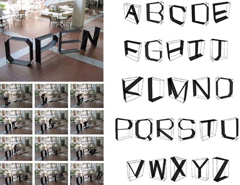 typography-three-dimensional-real-font