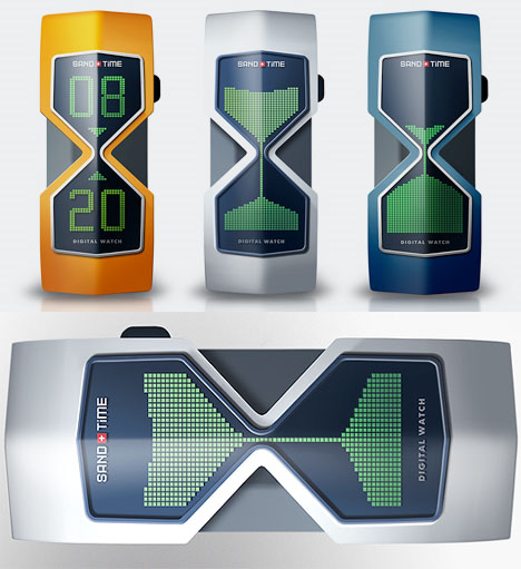 sand-time-hourglass-digitial-watch sand-time-hourglass-digitial-watch