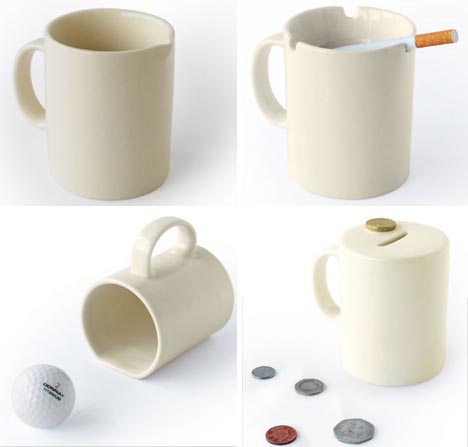 alt ash tray coffee mug