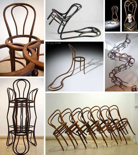art wooden chair designs