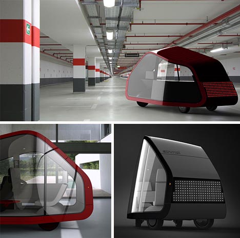 modern driverless mobile home