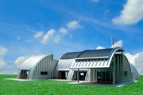 prefab off grid green house