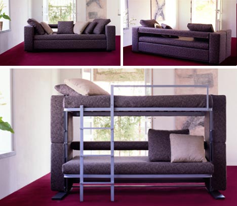 convertible transforming bed furniture