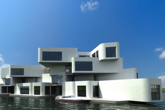 houseboat modern design