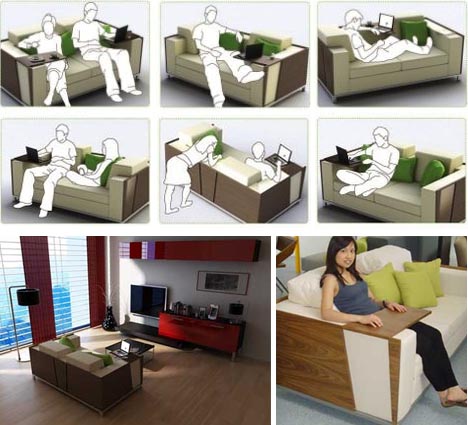 multifunctional transforming sofa