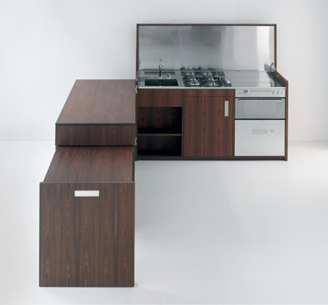 opening portable kitchen 2