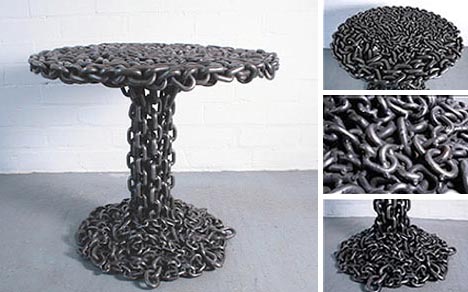  Furniture on Scrap Metal Furniture  Incredible Industrial Art   Design   Designs