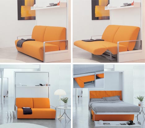 transforming couch lounge bed