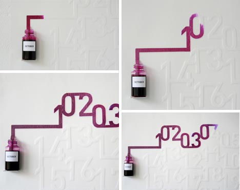 Cool Wall Designs For Rooms. wall calendar design idea