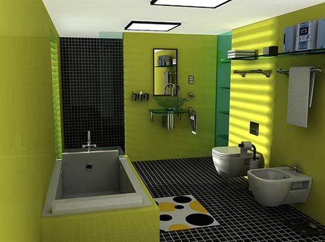 bathroom modern design