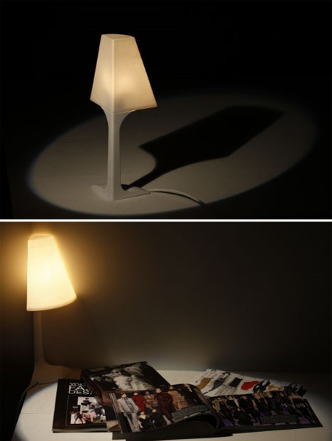 corner lamp fixture design