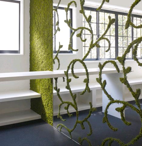 wallpaper designs for living room. From a green wallpaper design