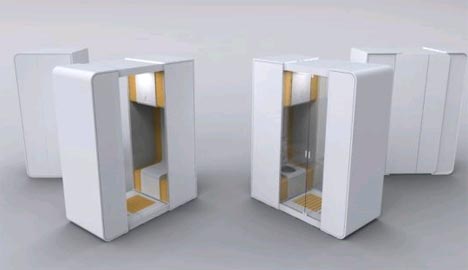 portable modular bathroom design