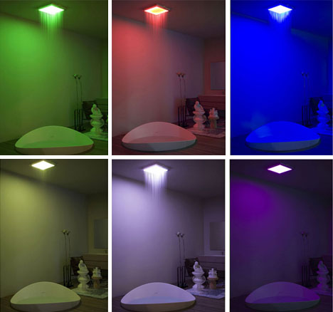 color changing ceiling shower color changing ceiling shower