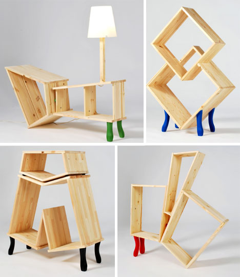 hacked insane wood furniture
