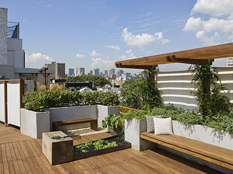 nyc rooftop deck design