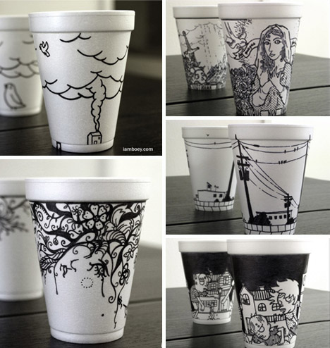 creative cup art