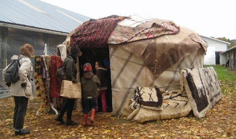 diy yurt project 4