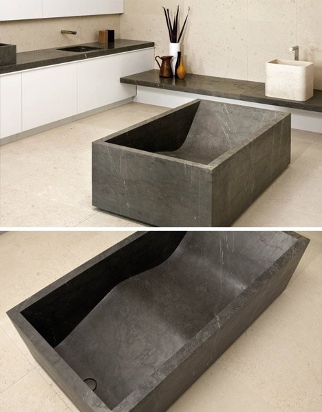 luxury stone bathtubs