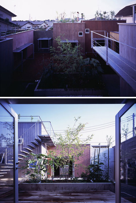 secret green roof courtyard