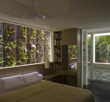 interior planted green decor