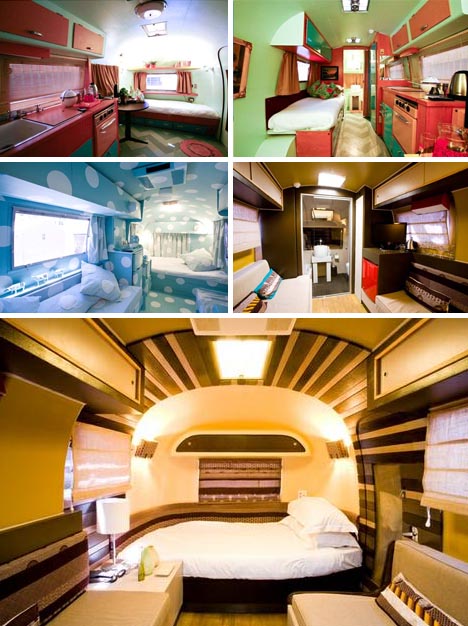 luxury hotel trailers interiors