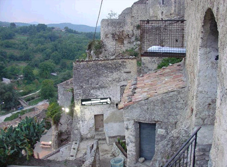 renovated ruin castle hotel