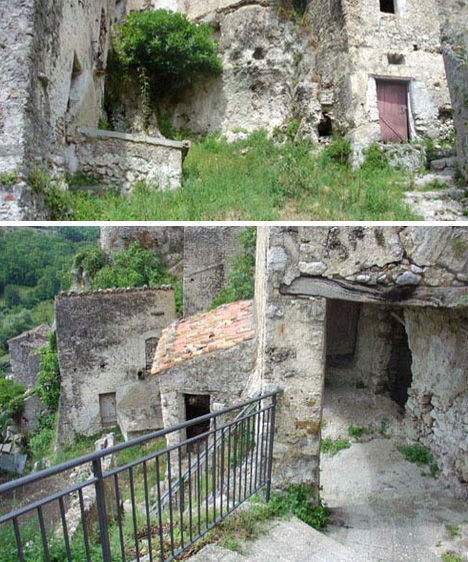 renovated ruin into resort hotel