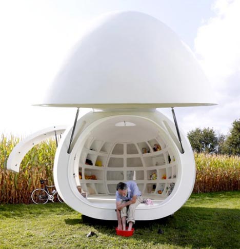 round white home design
