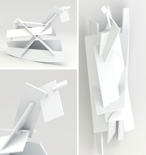 square rocking chair