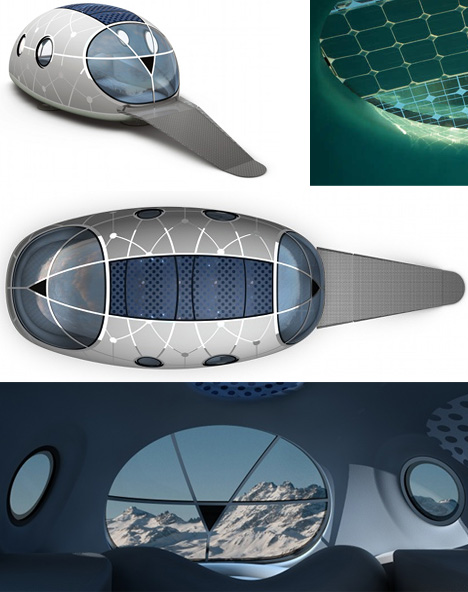 the solar pod concept drawings
