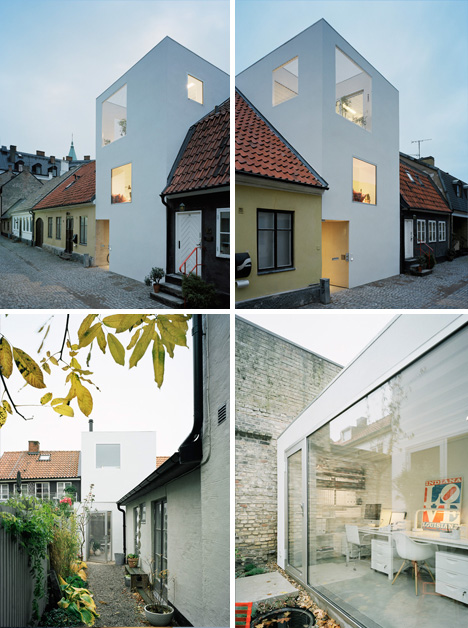 townhouse exterior modern design