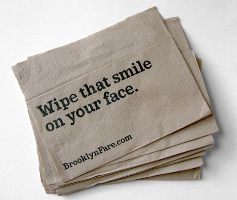 brand free napkins