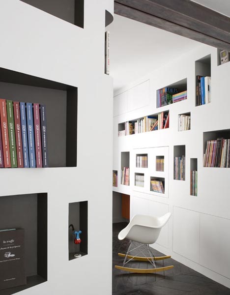 In Wall Shelving And Bookcases, In Wall Shelves