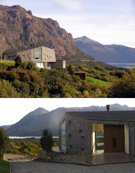 mountain valley lake home