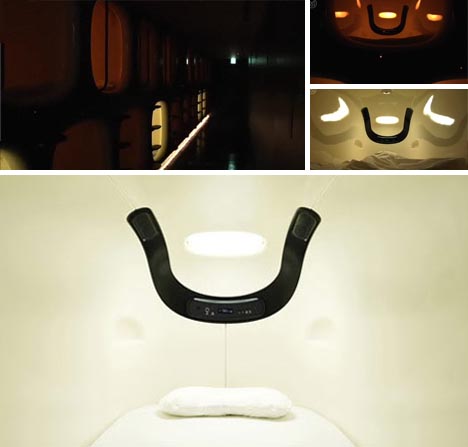 modern minimalist pod hotel