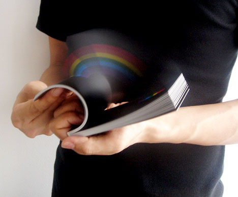 rainbow pocket book idea