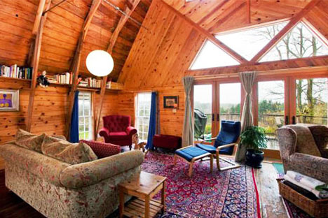 barn house interior design