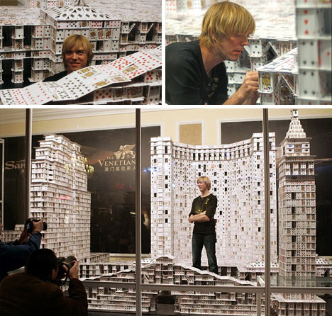 playing cards world record
