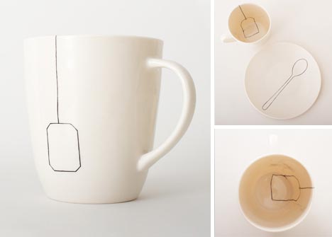 tea mug art design