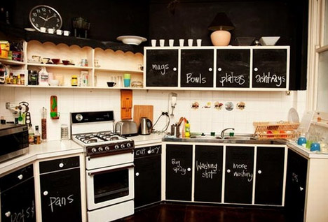 chalk board interior design