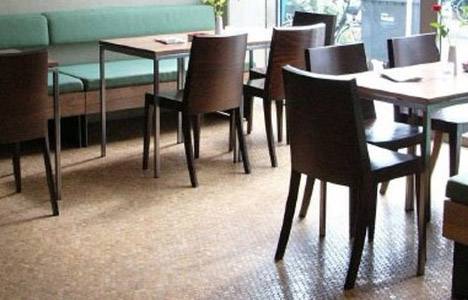 cork flooring tile pattern
