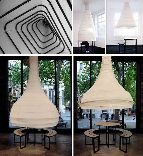lighting art installation